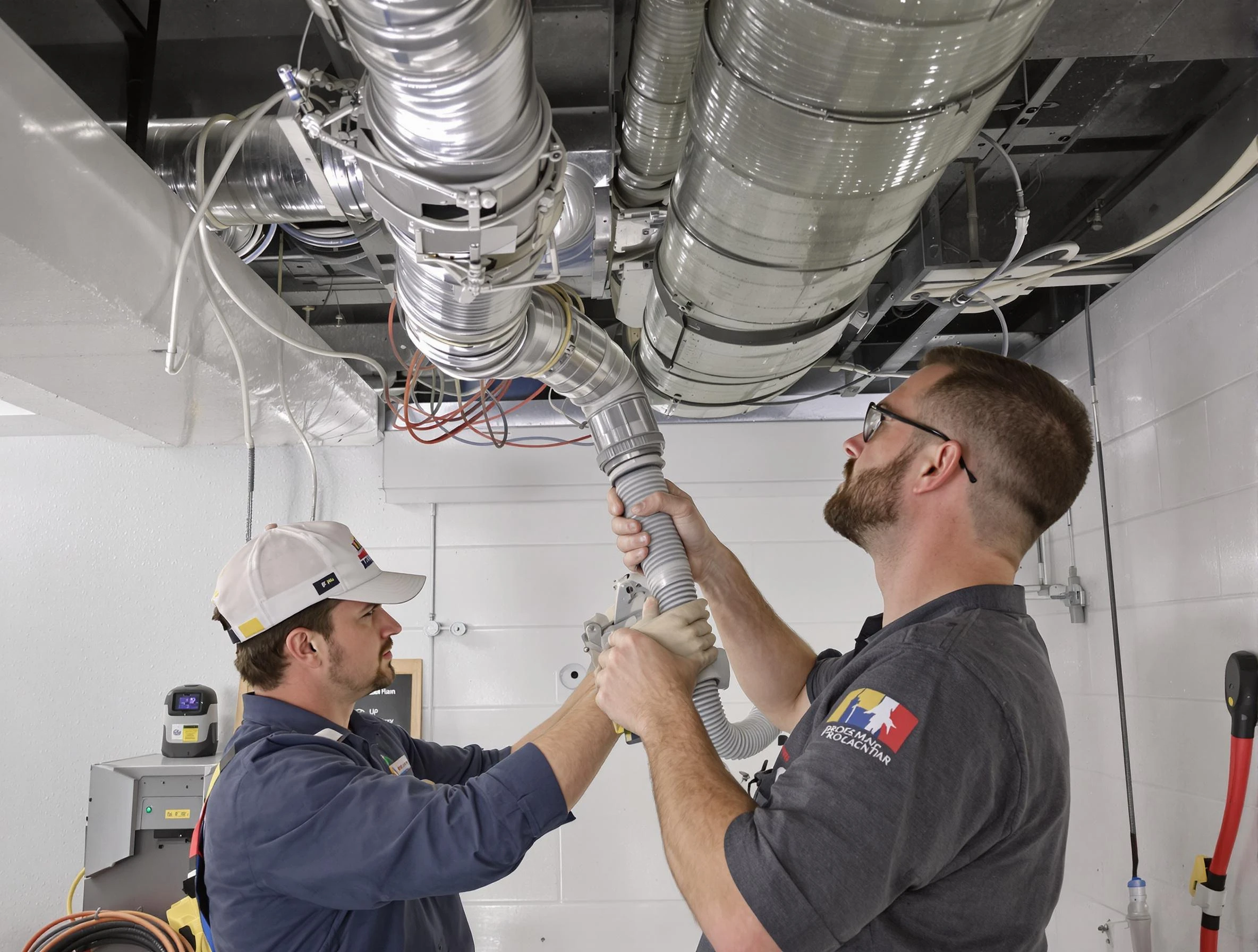 Forest Hills Air Duct Cleaning technician performing thorough AC duct cleaning in Forest Hills